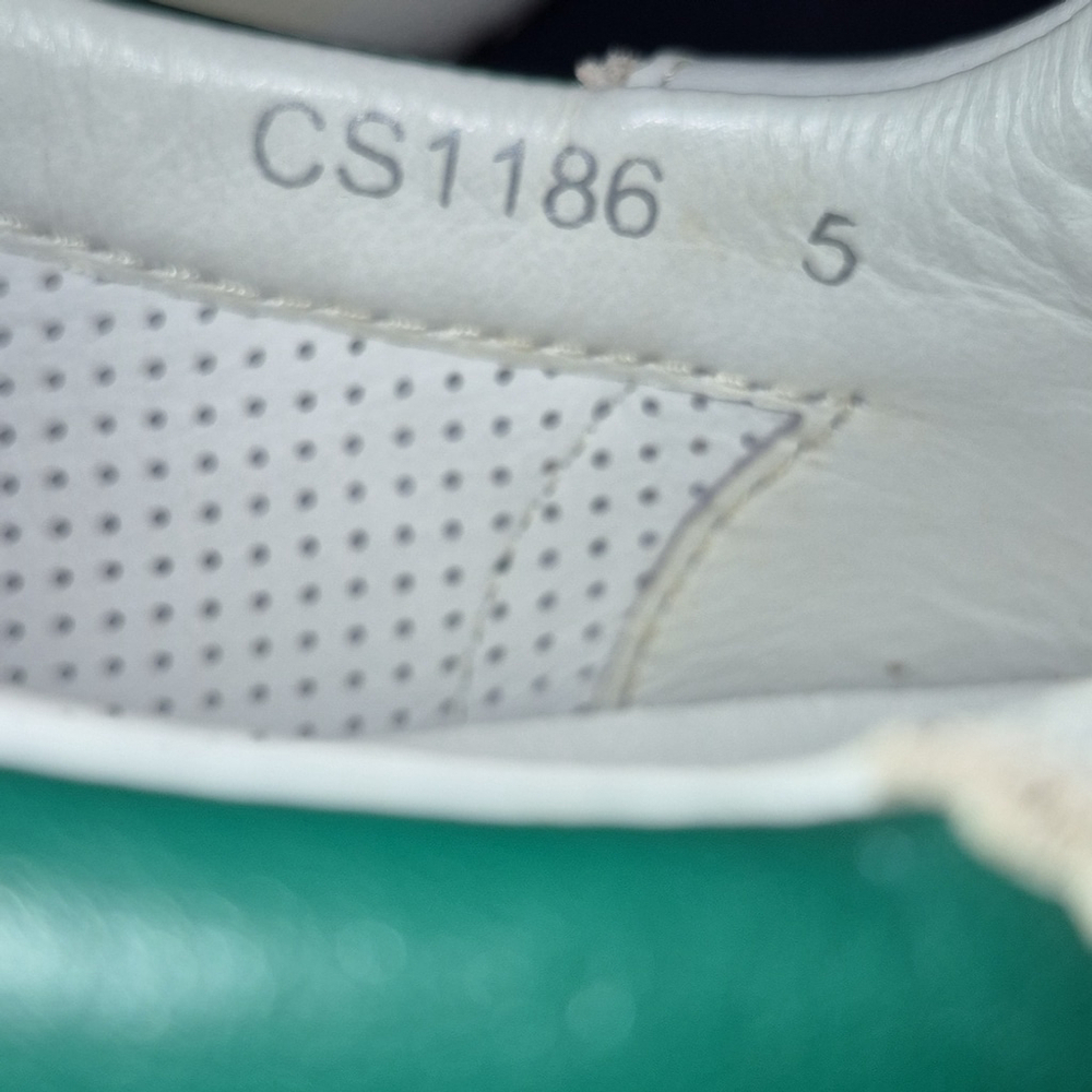 Dolce & Gabbana Low Profile Trainers Tan Suede & Green Leather. sz.8. (#1742) - Picture 15 of 16